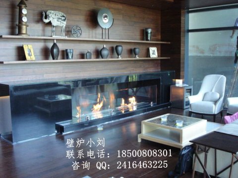 北京市智能真火酒精壁炉，3D雾化电壁炉厂家