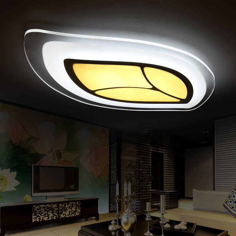 极浦客厅创意个性超薄餐厅叶子灯具批发