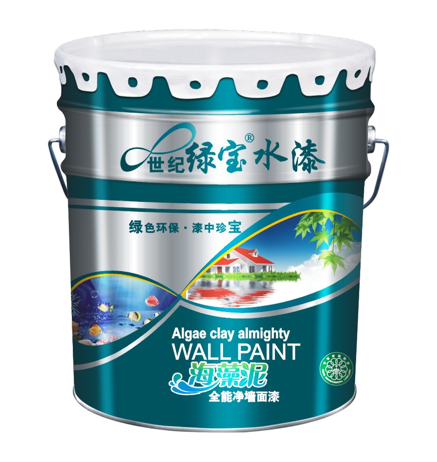世纪绿宝海藻泥全能净墙面漆批发