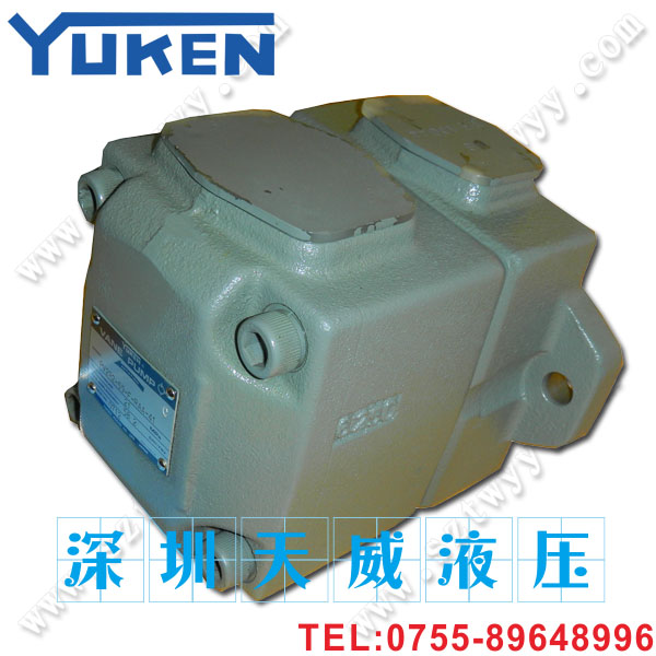 供应日本YUKEN油研PV2R1-6-F-RAA-41低噪音叶片泵