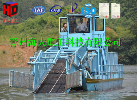 供应用于割草船的江苏垃圾打捞船 湖面保洁船 小型割草船