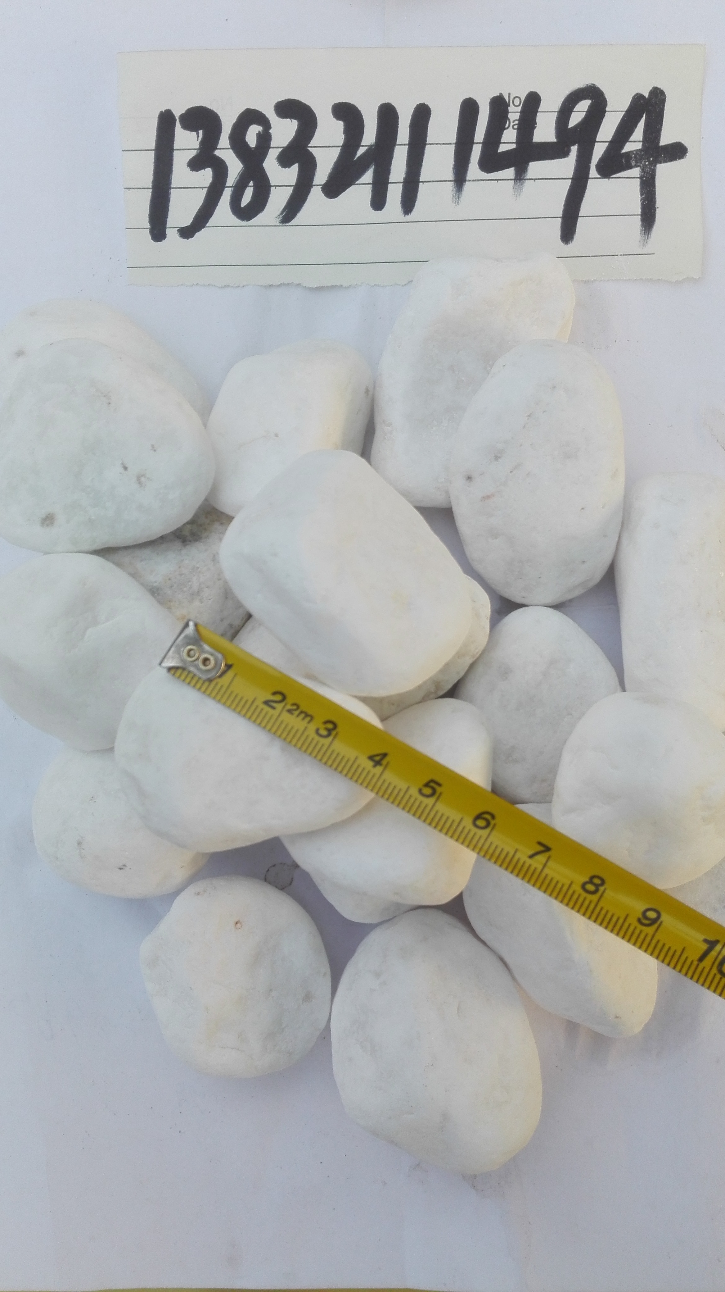 石家庄市天津3-5厘米白色鹅卵石批发厂家厂家直销白色鹅卵石 天津3-5厘米白色鹅卵石批发 一吨起发货