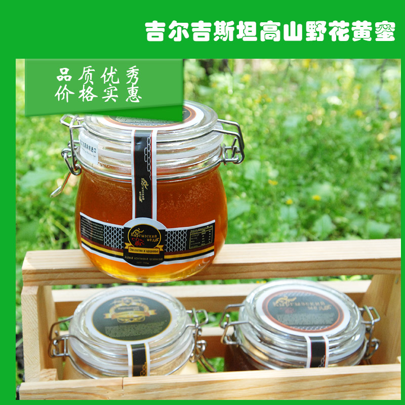 供应进口高山野花黄蜜 吉尔吉斯斯坦蜂蜜 厂家直销 优百园进口蜂蜜批发价格