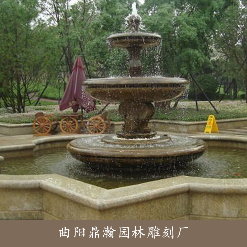 曲阳鼎瀚园林雕刻厂供应喷泉、石雕喷泉|园林喷泉石、景观喷泉