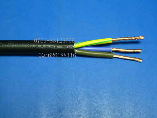 供应3芯2.5平方多芯多股电缆线 电源线 多芯多股软电缆