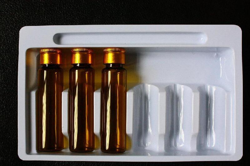 供应用于药品包装的药品针剂包装吸塑内托塑料内衬图片
