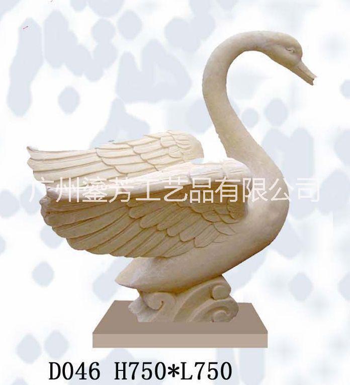 广州市广州砂岩喷水雕塑厂展翅喷水飞鸟兽厂家