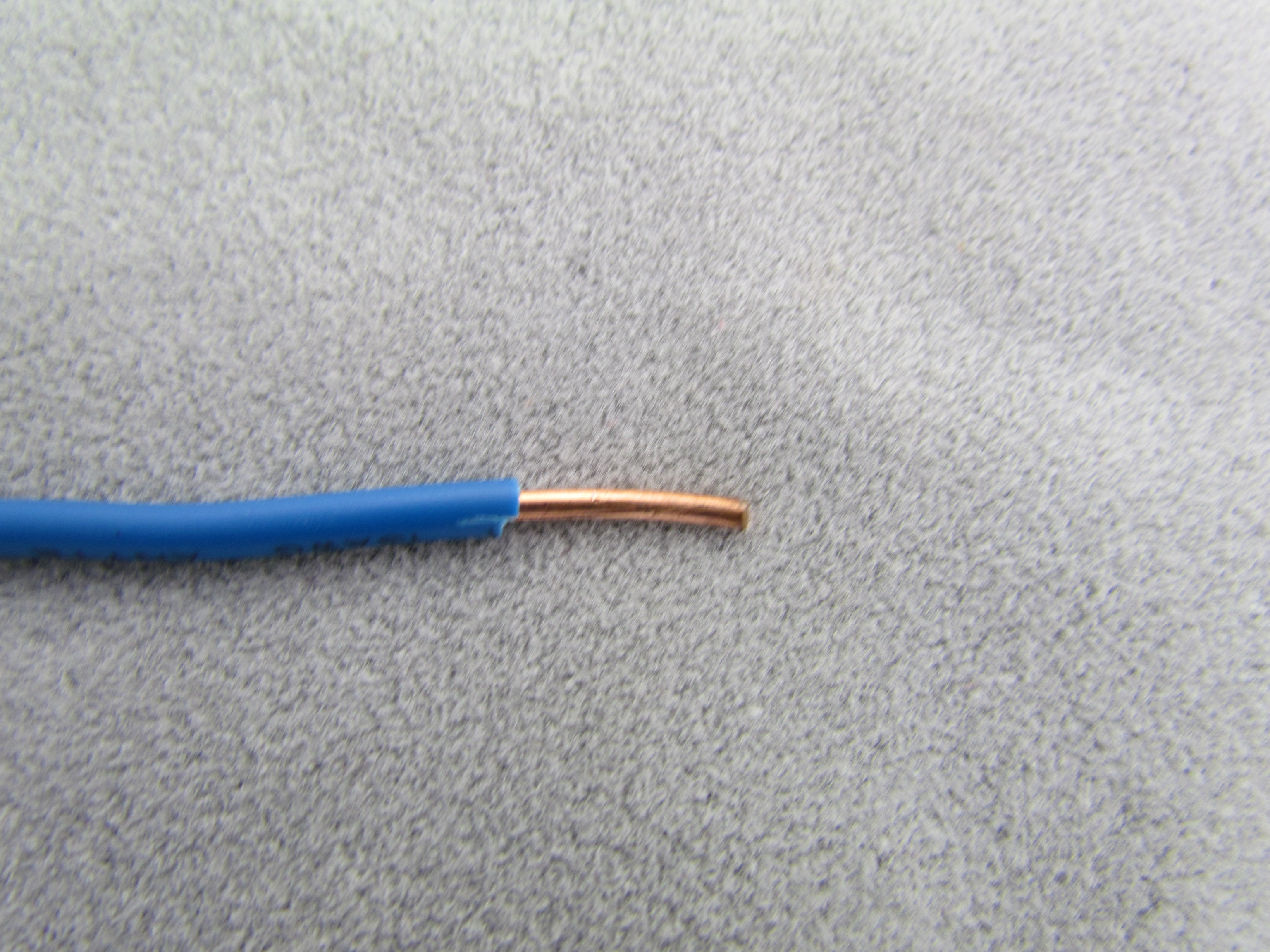 蓝色ul1015电子线专业生产商-常州安耐特电缆图片