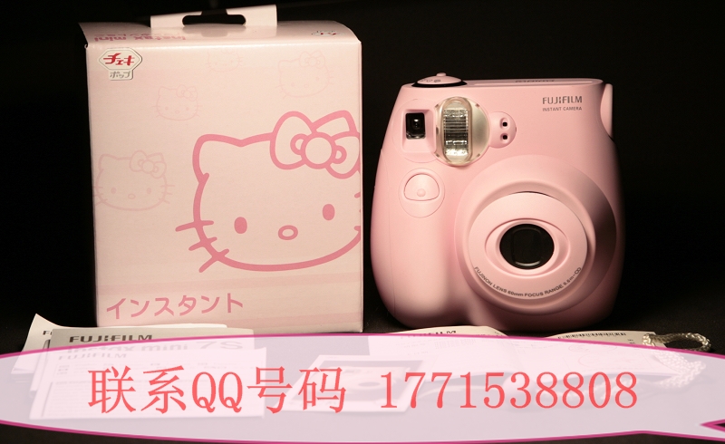 供应拍立得相机mini7s全粉色富士相机厂家拍立得批发商