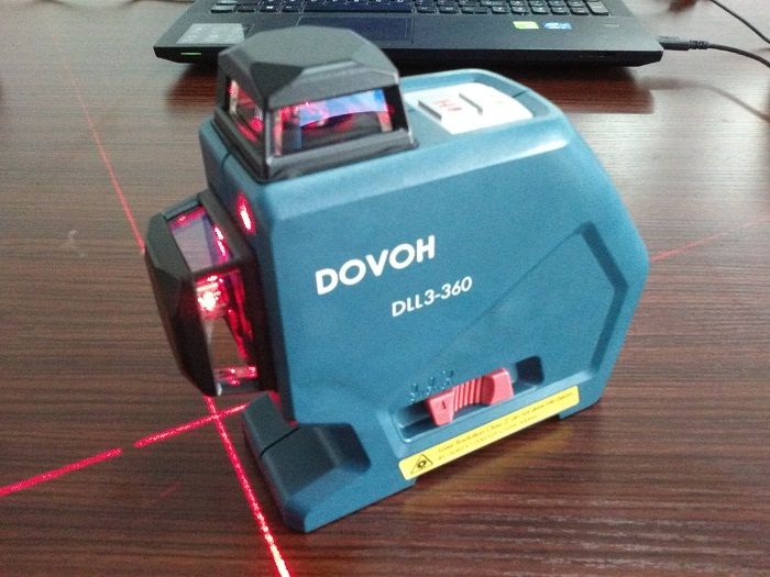 DOVOH/度维激光水平仪 DLL3-360 贴墙仪 12线3维 投线仪