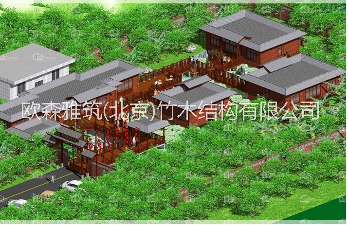 供应用于木别墅，|木房子，|木屋会所，的欧森雅筑北京木结构有限公司别墅