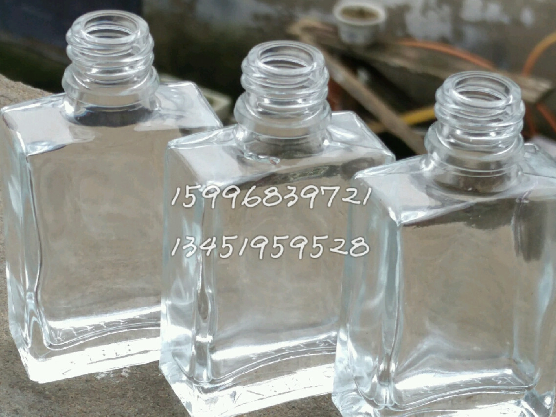 镇江市30ml扁方瓶RBB扁方形玻璃瓶厂家