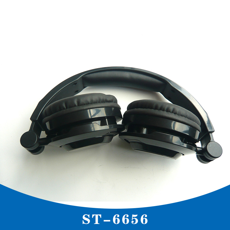 ST-6656头戴耳机 折叠式-头戴耳机麦克风 头戴式耳机麦克风