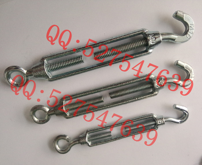 M8电镀锌钩圈型普通玛钢花兰螺丝、不锈钢美式花兰、日式开体花兰、DIN1480
