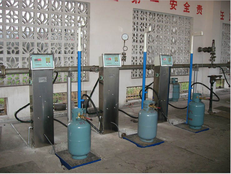 上海市液化气加气电子秤，智能控制加气秤厂家