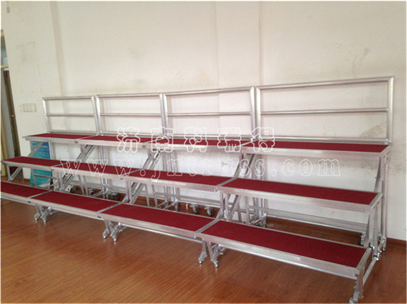 合唱台学校合唱台阶 可移动合唱台阶 三层折叠台阶