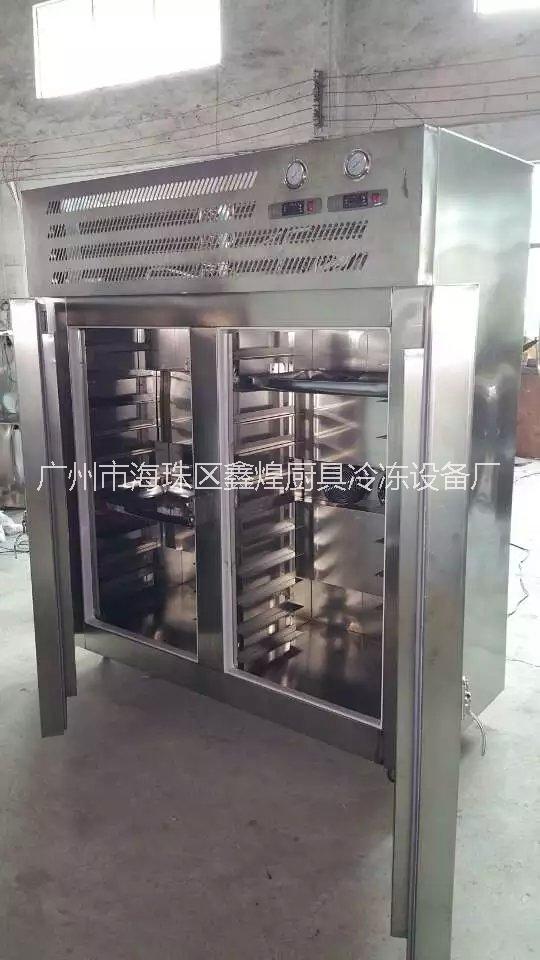 双门22盘速冻机厂家 不锈钢食品海鲜 -40双门急速冷冻柜 速冻柜图片