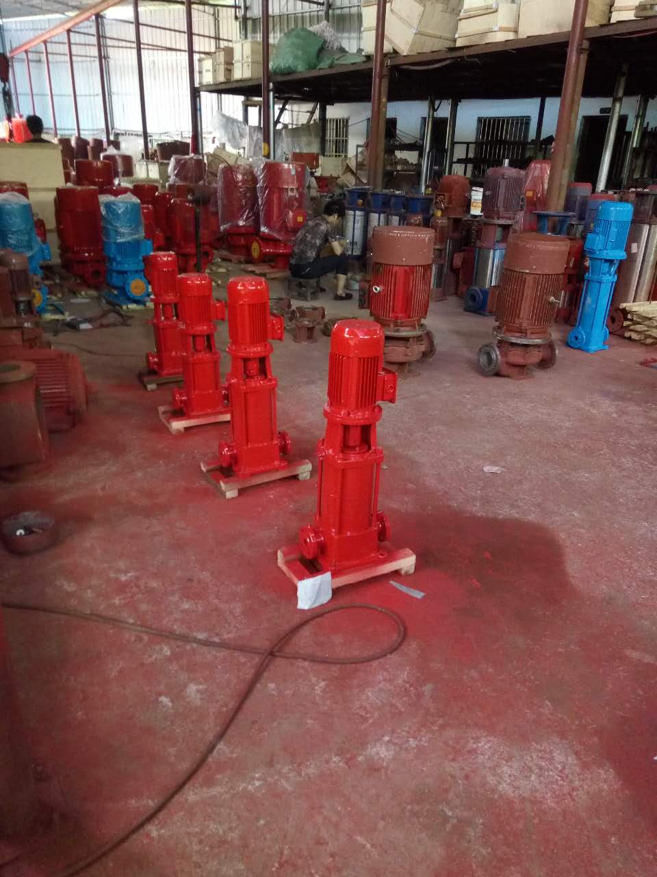 XBD-GDL立式消防多级泵XBD-GDL消防多级泵 管道多级泵150GDL160-20*7 XBD-GDL立式消防多级泵