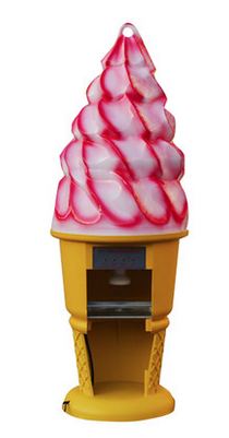 冰淇淋压花机,冰淇淋成型机