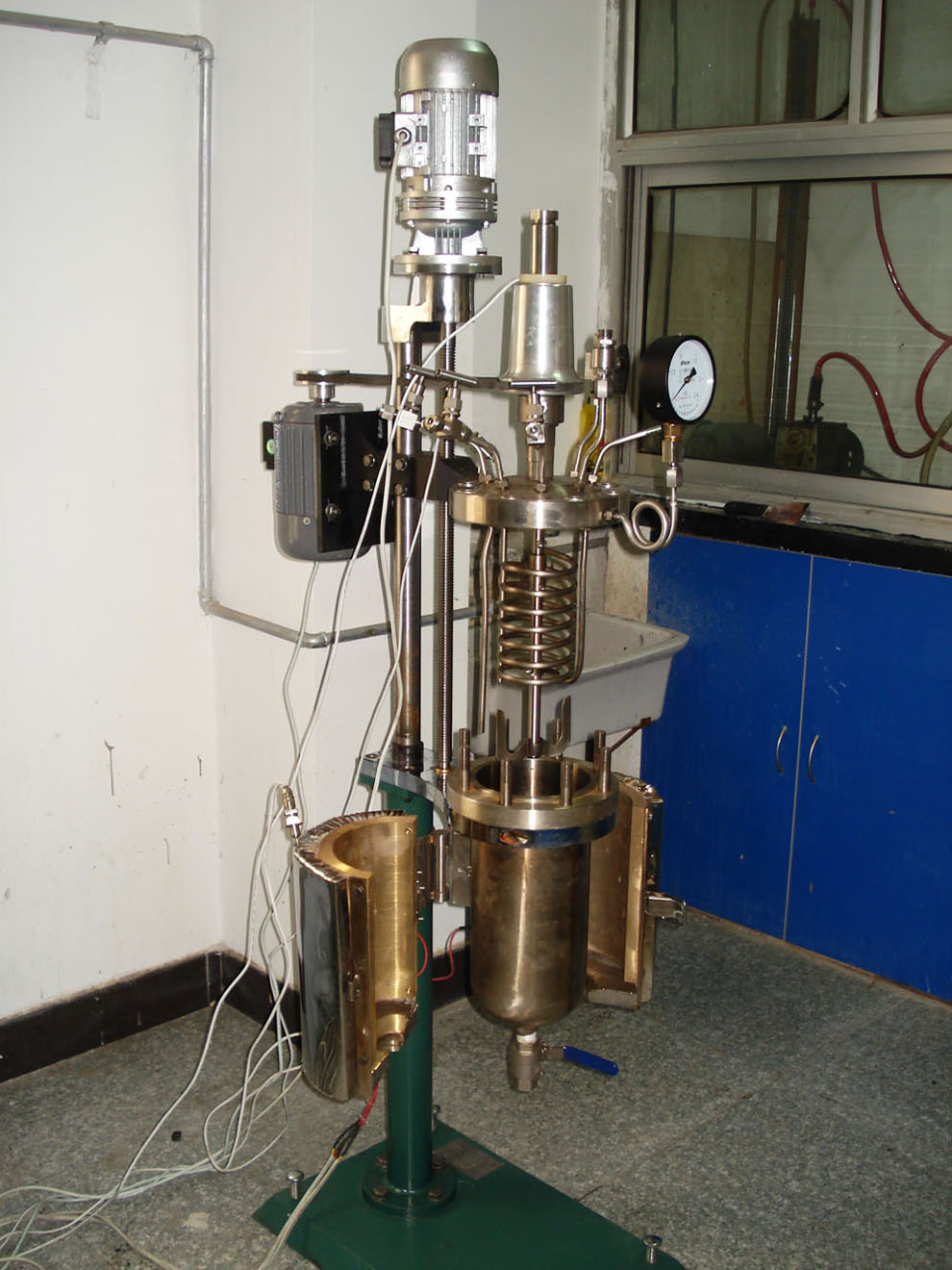 供应聚合釜 不锈钢反应釜、实验反应釜、图片