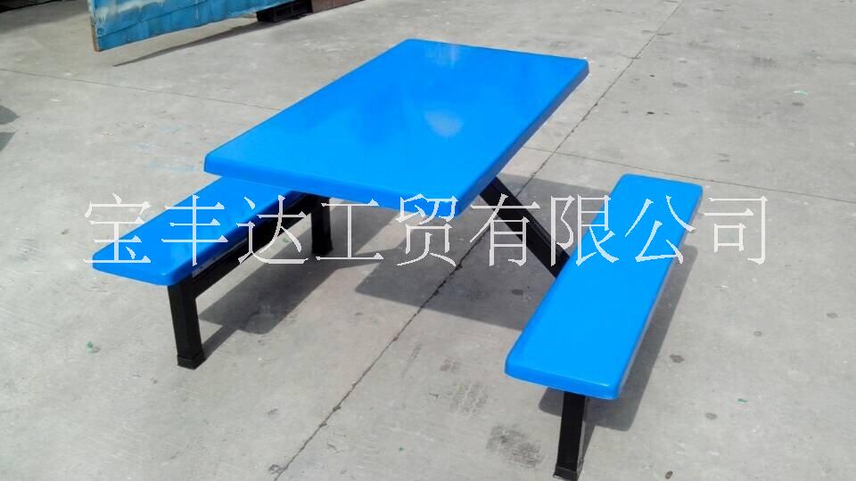 【厂家直销】优质玻璃钢餐桌椅 员工食堂餐桌椅 餐厅餐桌椅