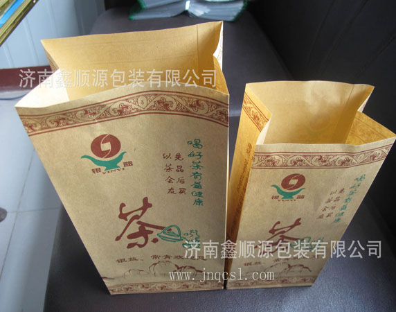 济南市黄牛皮手提袋，茶叶包装袋，购物袋厂家