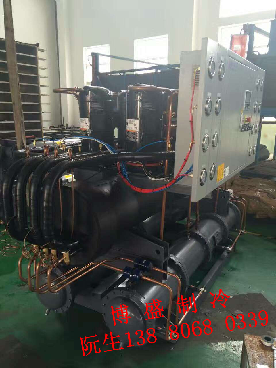 南京市博盛冷水机厂家厂家博盛冷水机直销厂家 博盛冷水机厂家 工业冷水机 螺杆式冷水机