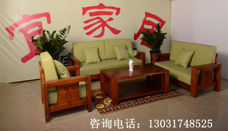 济南市新款实木沙发 现代客厅沙发组合厂家新款实木沙发 现代客厅沙发组合