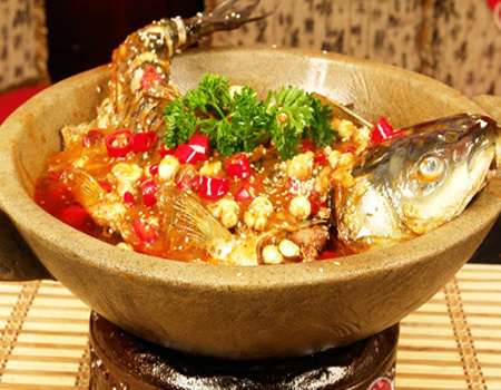 火热石锅鱼培训到飘飘香正宗配方，味道好 广州石锅鱼图片