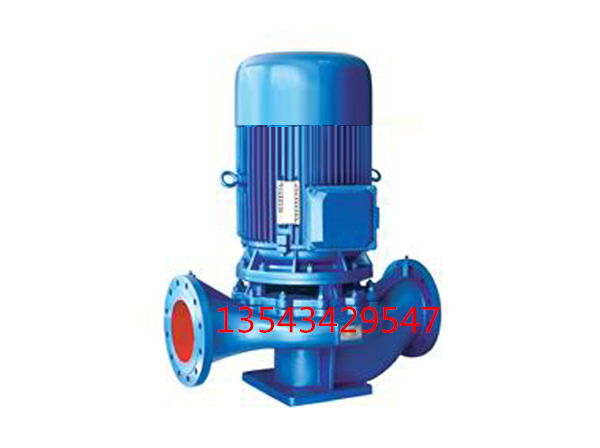 GDD低噪音立式管道泵广丰牌，体积小、重量轻，工厂直销图片