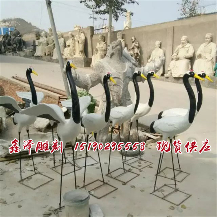 树脂仙鹤雕塑厂家厂家