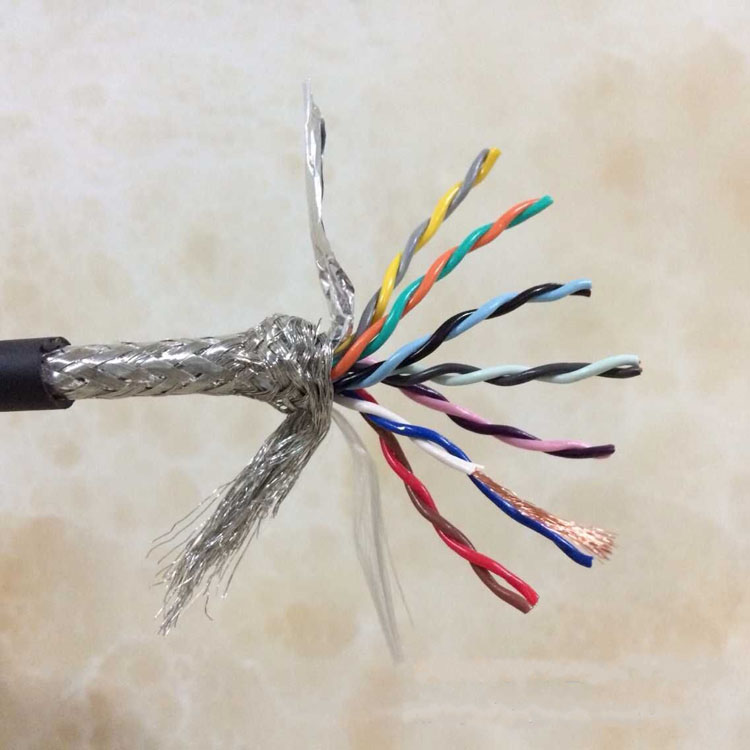 柔性耐油电缆、14芯拖链电缆、机械手专用耐折电缆