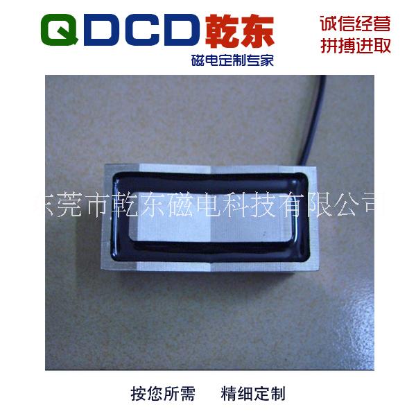 厂家直销 QDD6090S 圆管框架推拉保持直流电磁铁 非标定制
