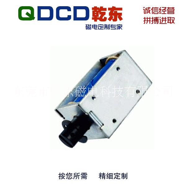 厂家直销 QDU1879L 圆管框架推拉保持直流电磁铁 非标定制