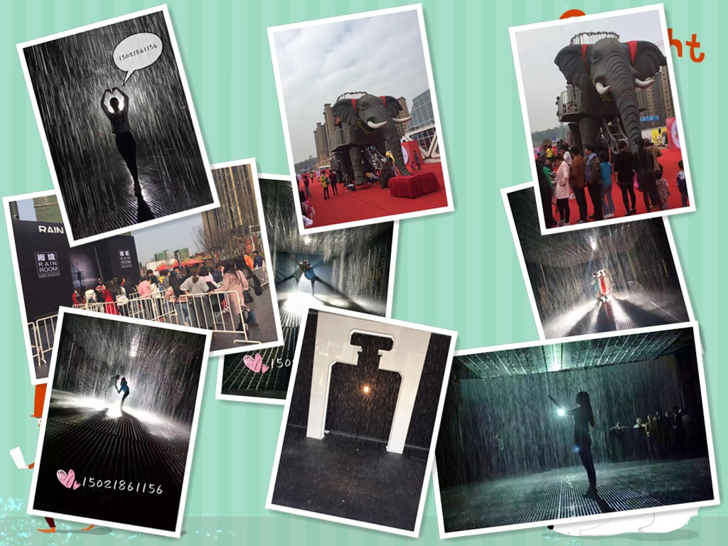 上海市巡游机械大象雨屋VR科技展灯光展厂家巡游机械大象雨屋VR科技展灯光展