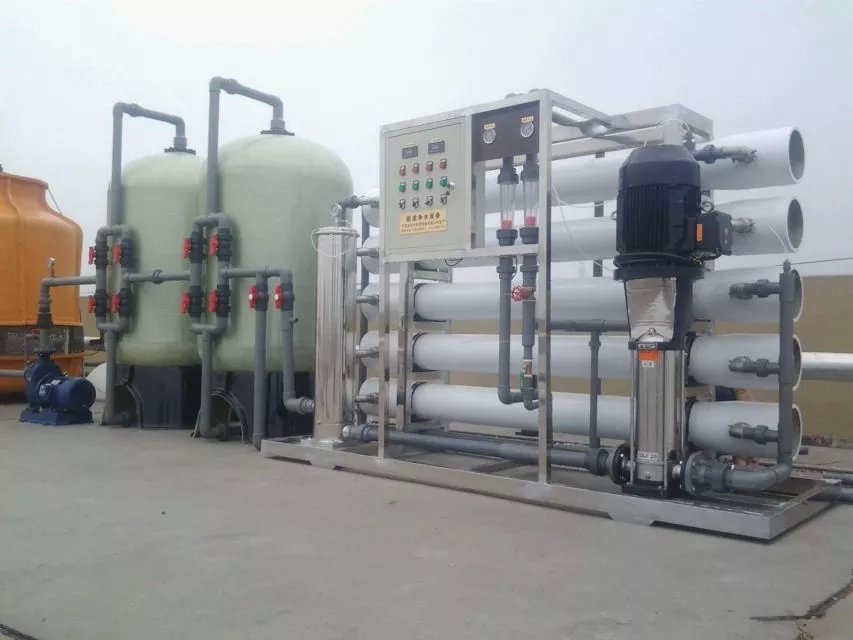 宁波电子行业用反渗透水处理设备 宁波电子行业用反渗透水设备厂家图片