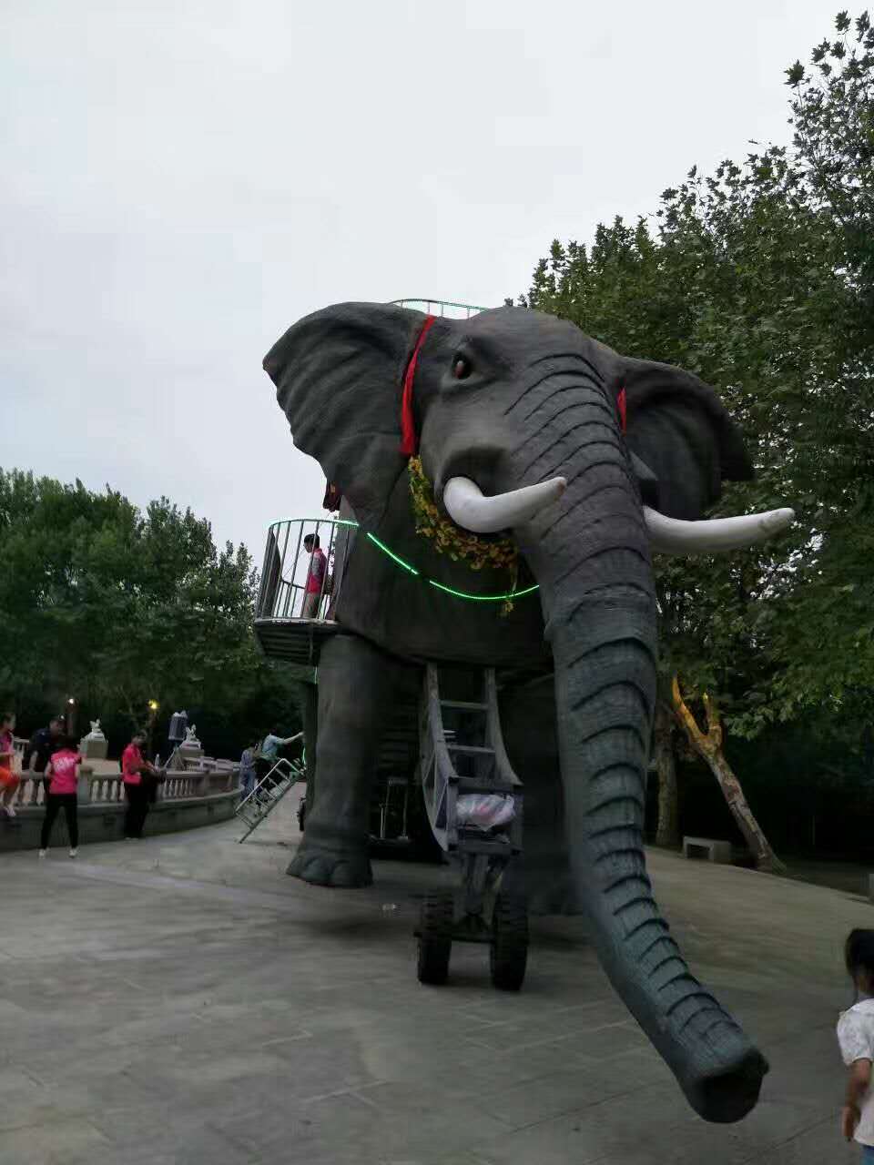 上海市巡游机械会喷水大象展览出租厂家