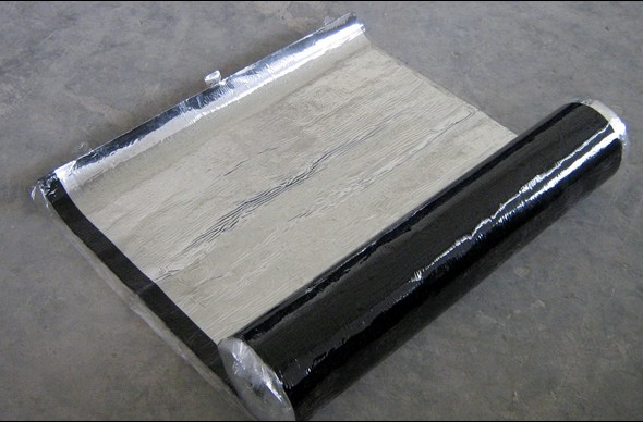 厂家直销 自粘聚合物改性沥青防水卷材 单面铝箔和双面自粘防水卷材