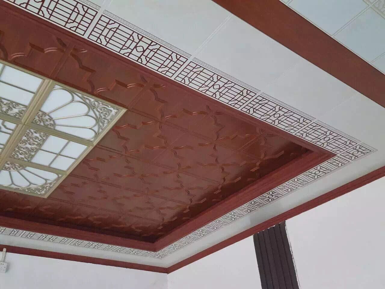 广东厂家提供二级吊顶铝梁  三级型材天花吊顶  造型天花图片