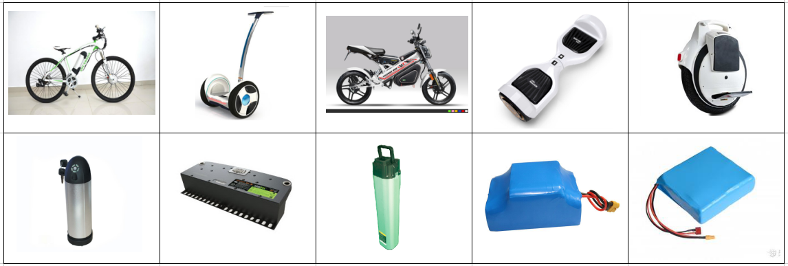 锂电池、电动自行车、平衡车电池
