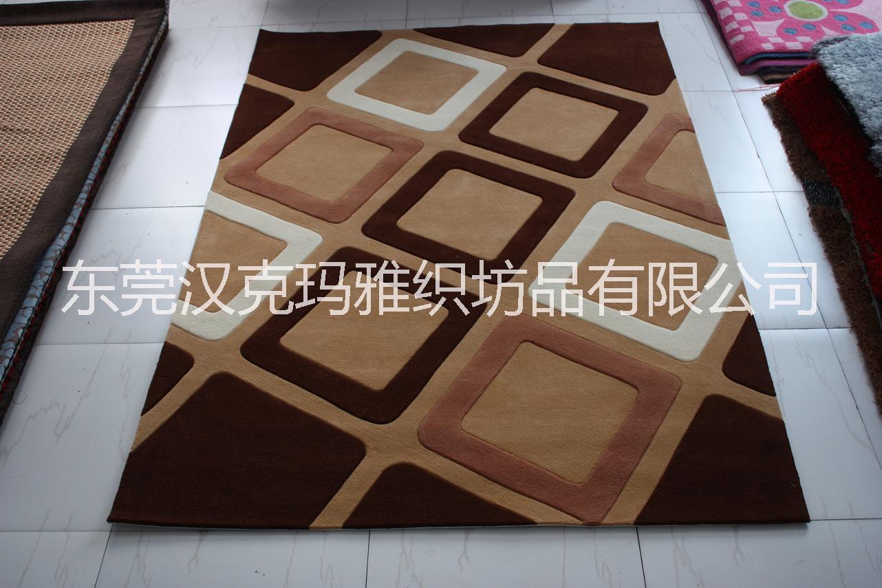 促销加厚手工晴纶地毯 茶几卧室客厅地毯 厂家专业定做腈纶地毯图片