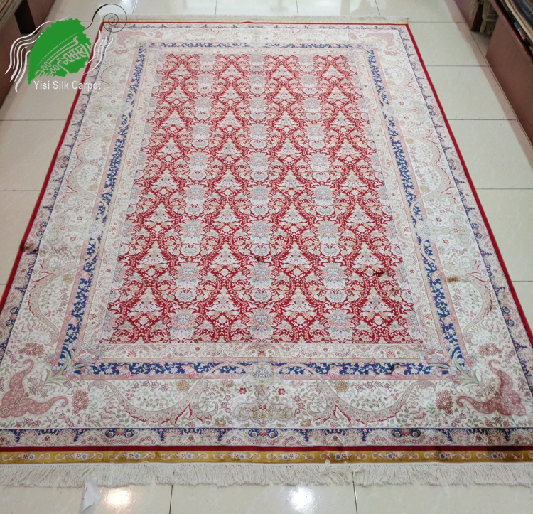 亿丝东方丝毯厂家直销客厅别墅地毯波斯经典地毯图片