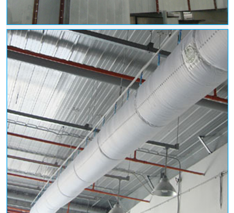 厦门欣贤锋环保设备有限公司空调风管制作安装空调管道通风管道排螺旋镀锌风管厂家