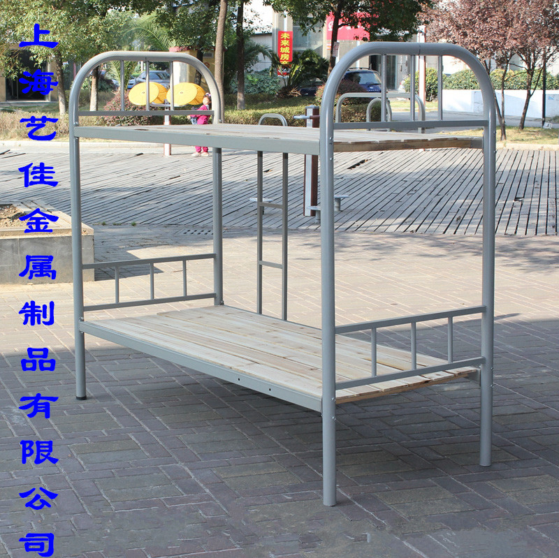 厂家直销精品供应上海宝山有卖双层床的 上海双层床员工宿舍上下铺图片