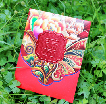 厂家供应千福百袋 2016最新款创意婚庆红包利是封定制结婚红包可定制LOGO图片