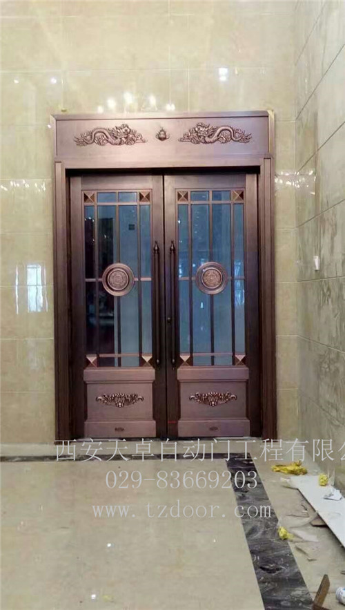 西安防铜门厂家 西安复合铜门——西安天卓铜门