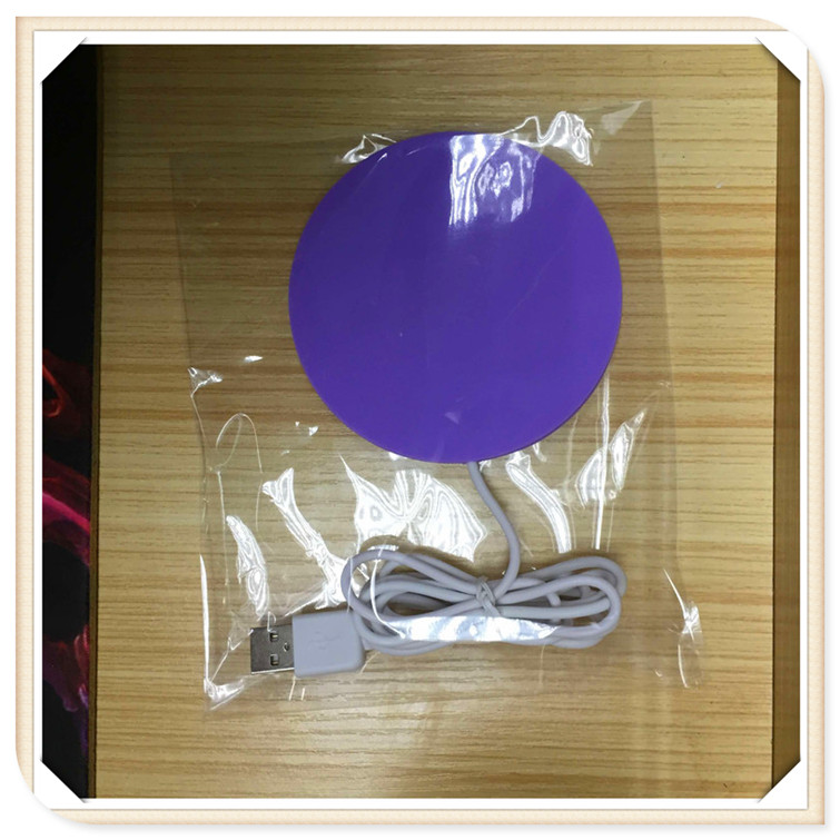 保温杯垫USB环保杯垫 印刷PVC软胶隔热杯垫工厂定制 保温杯垫加工