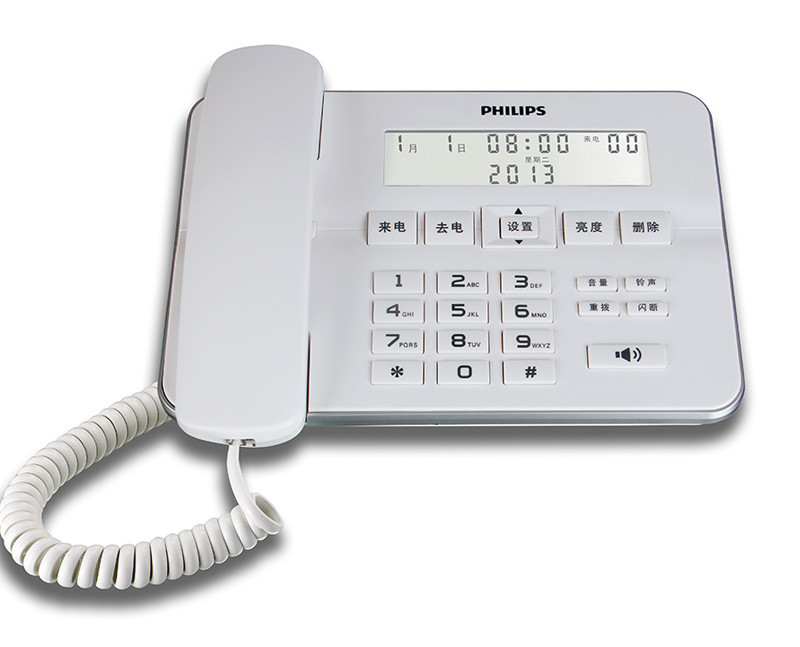 飞利浦CORD108、电话机、办公电话机