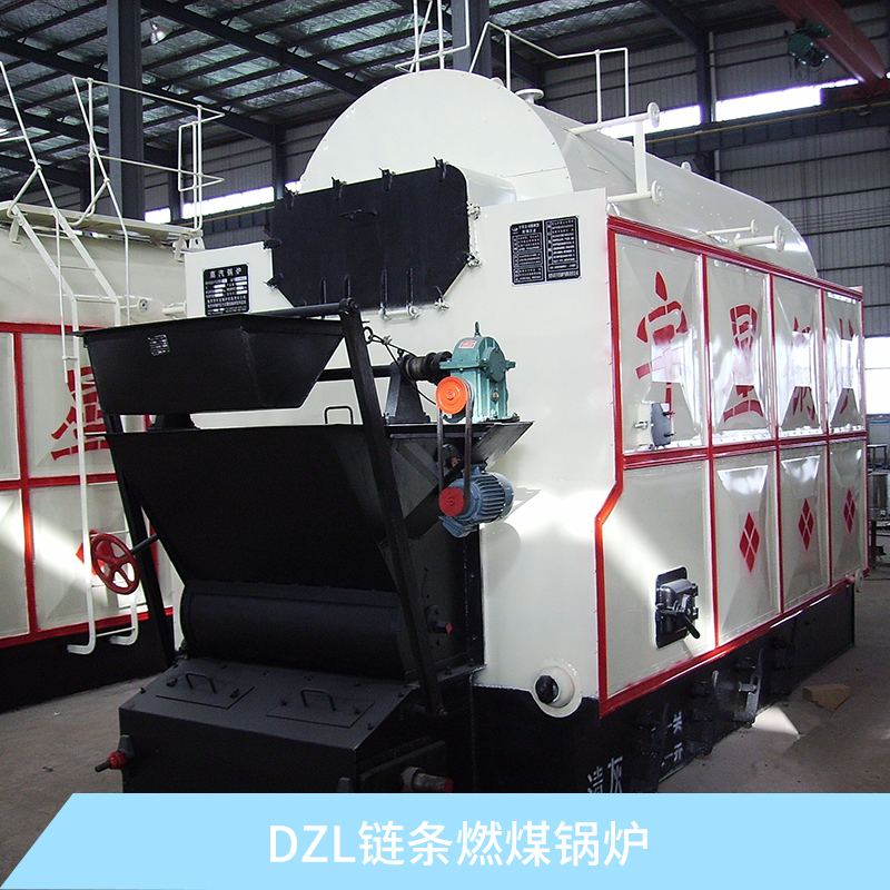 DZL链条燃煤锅炉 单锅筒纵置式自然循环轻型链条炉排卧式锅炉图片