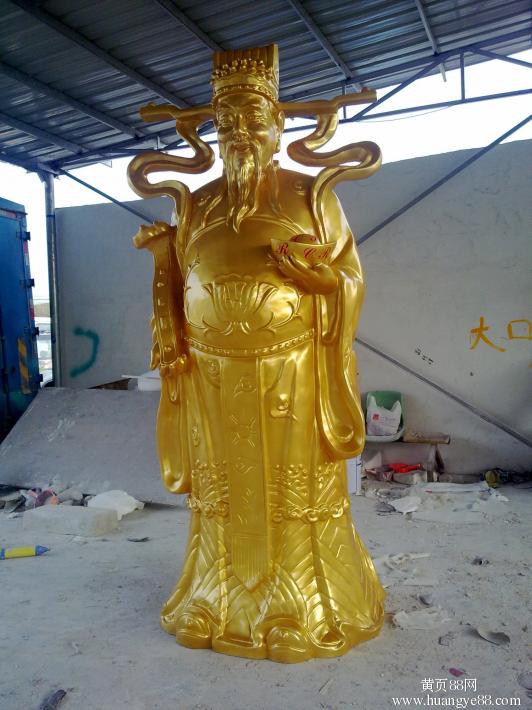 佛像厂家直接供应财神爷雕塑铜佛像
